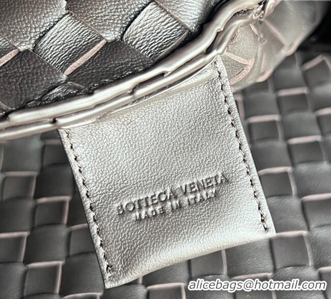 Best Price Bottega Veneta Large Campana Shoulder Bag in Intrecciato Leather 844250 Fondant Brown 2025