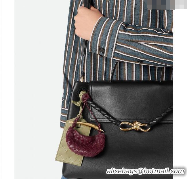 Super Quality Bottega Veneta Miniature Sardine Bag in Intrecciato Leather 836834 Barolo Red 2025