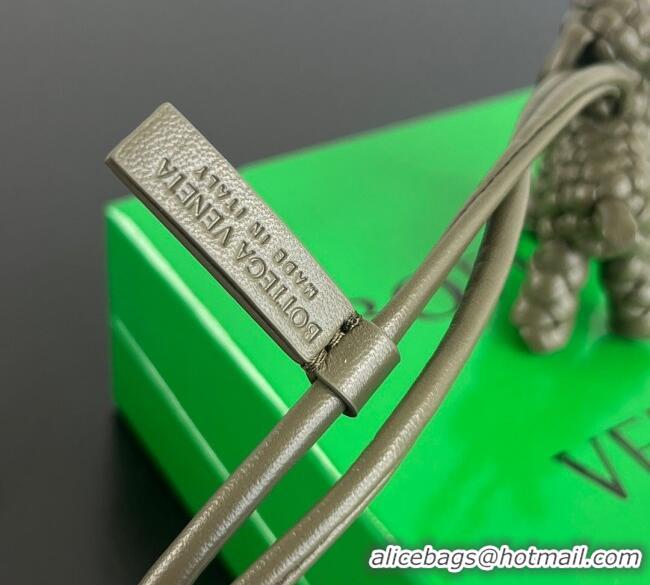 Most Popular Bottega Veneta Dog Charm in Intrecciato Leather 807068 Cypress Green 2025
