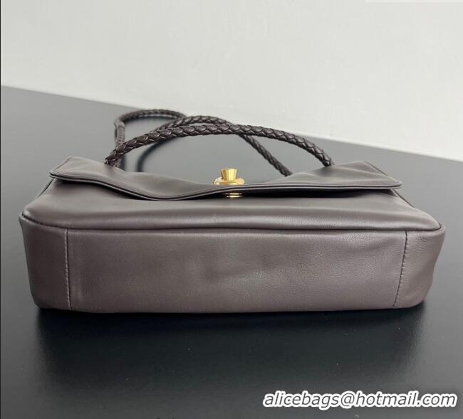 Best Price Bottega Veneta Madison bag in Supple Lambskin 836296 Fondant Brown 2025