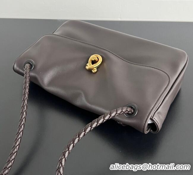 Best Price Bottega Veneta Madison bag in Supple Lambskin 836296 Fondant Brown 2025