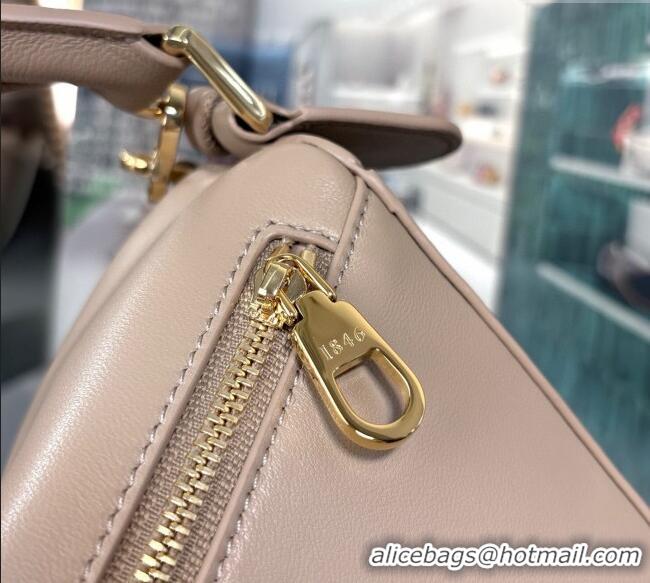 Spot Bulk Loewe Small Featherlight Puzzle Bag In Nappa Lambskin L5011 Powder Grey 2025