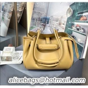 Pretty Style Loewe Small Madrid Bag In Supple Calfskin 012452 Yellow 2025