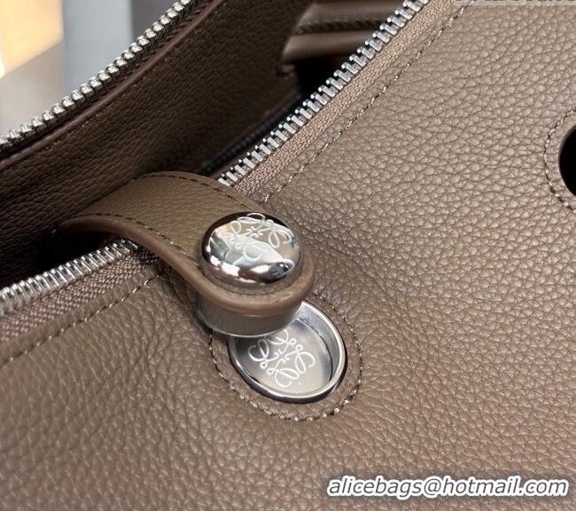 Well Crafted Loewe Small Madrid Bag In Supple Calfskin 012452 Taupe 2025