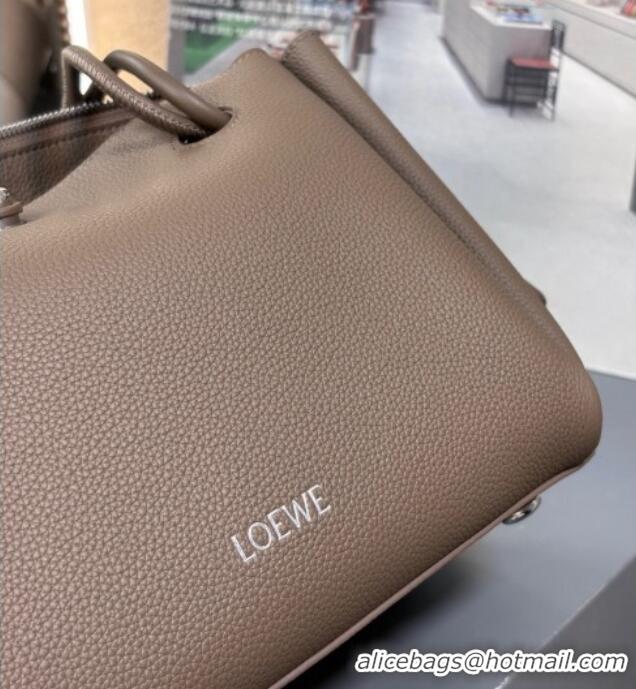 Well Crafted Loewe Small Madrid Bag In Supple Calfskin 012452 Taupe 2025