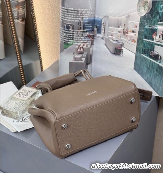 Well Crafted Loewe Small Madrid Bag In Supple Calfskin 012452 Taupe 2025