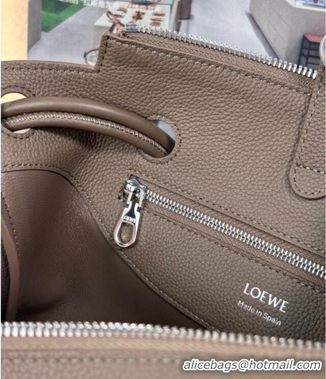 Well Crafted Loewe Small Madrid Bag In Supple Calfskin 012452 Taupe 2025