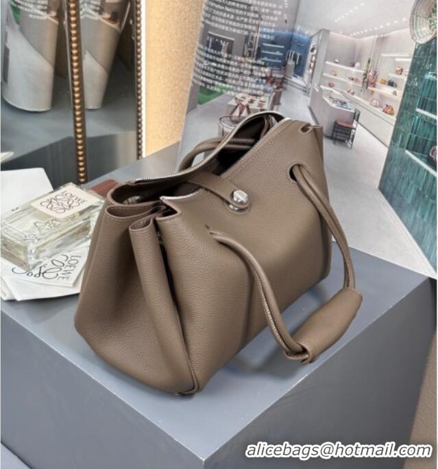 Well Crafted Loewe Small Madrid Bag In Supple Calfskin 012452 Taupe 2025
