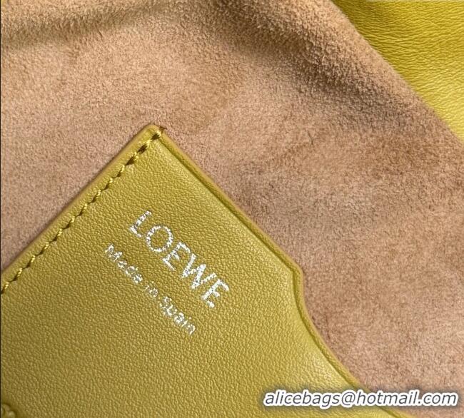 Luxury Cheap Loewe Medium Ola Bag In Smooth Calfskin 012518 Ginger Yellow 2025