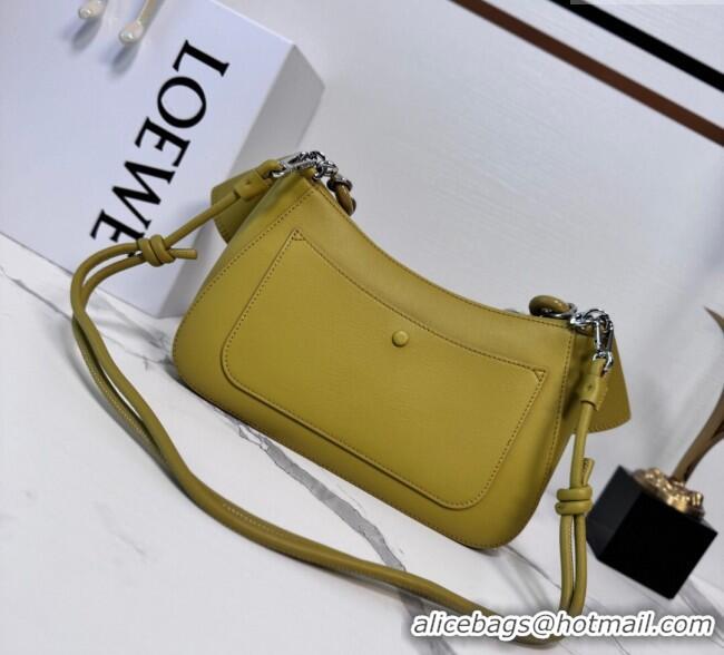 Luxury Cheap Loewe Medium Ola Bag In Smooth Calfskin 012518 Ginger Yellow 2025