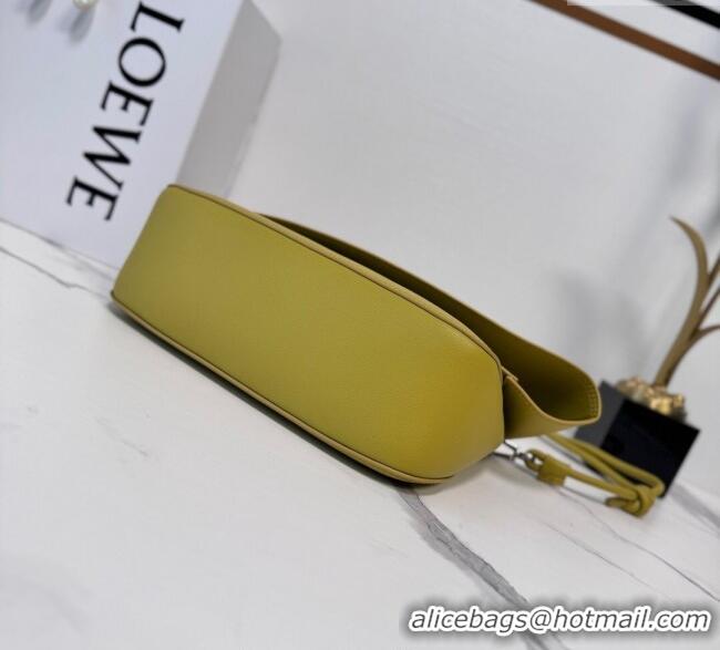Luxury Cheap Loewe Medium Ola Bag In Smooth Calfskin 012518 Ginger Yellow 2025