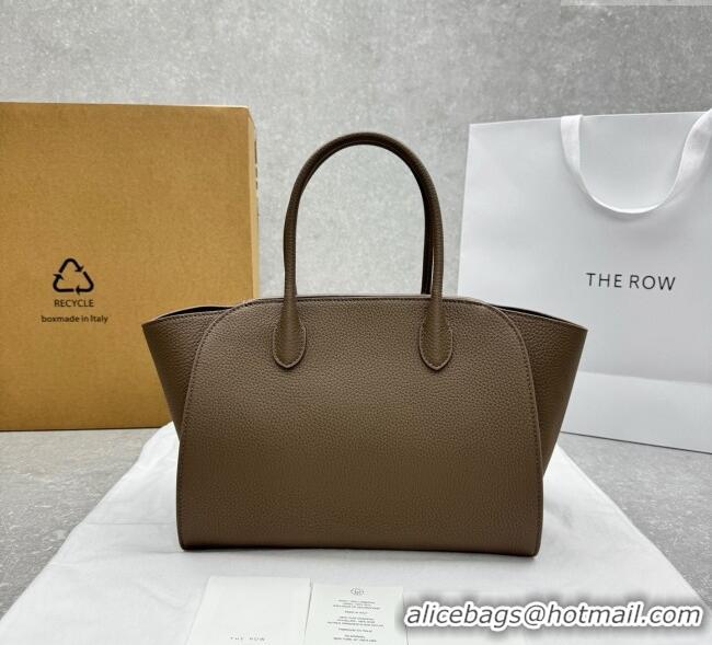 Promotional The Row Marlo 12 Bag in Grained Leather 1895 Olive Green 2025