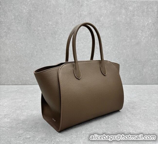 Promotional The Row Marlo 12 Bag in Grained Leather 1895 Olive Green 2025