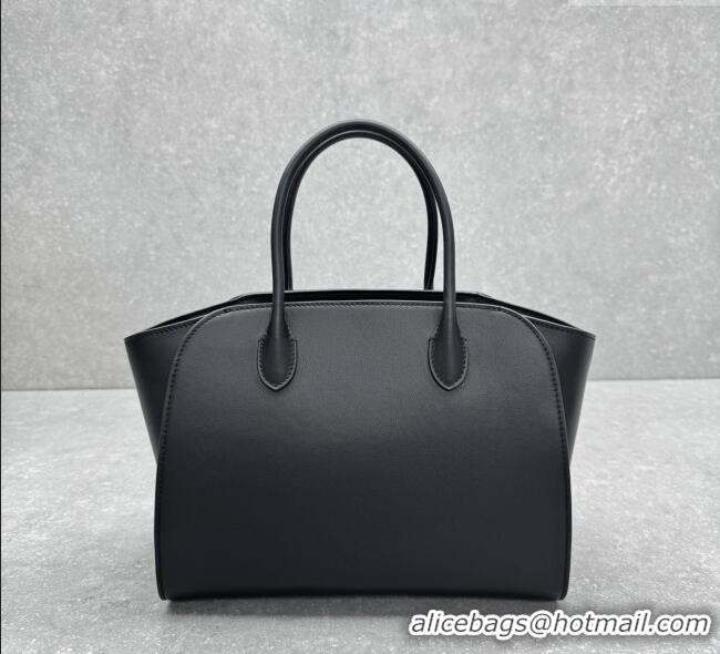 Fashion Discount The Row Marlo 12 Bag in Calfskin Leather 1895 Black 2025