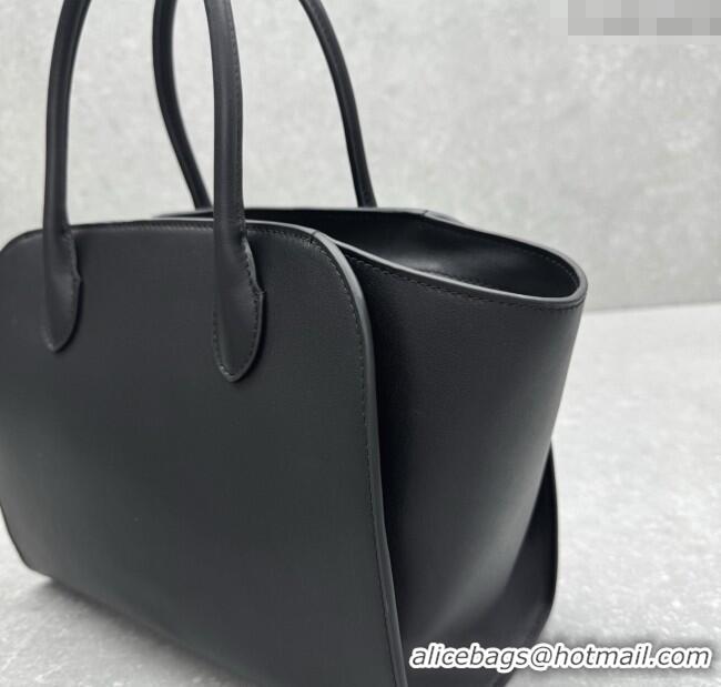 Fashion Discount The Row Marlo 12 Bag in Calfskin Leather 1895 Black 2025