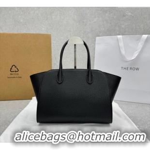 Top Grade The Row Marlo 12 Bag in Grained Leather 1895 Black 2025