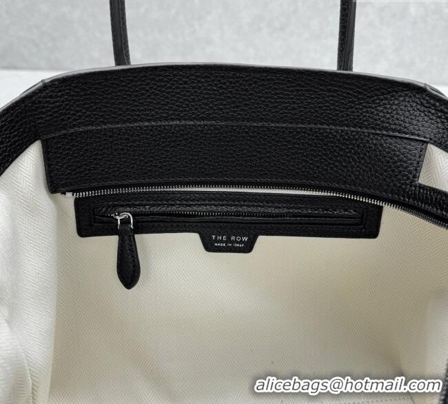 Top Grade The Row Marlo 12 Bag in Grained Leather 1895 Black 2025