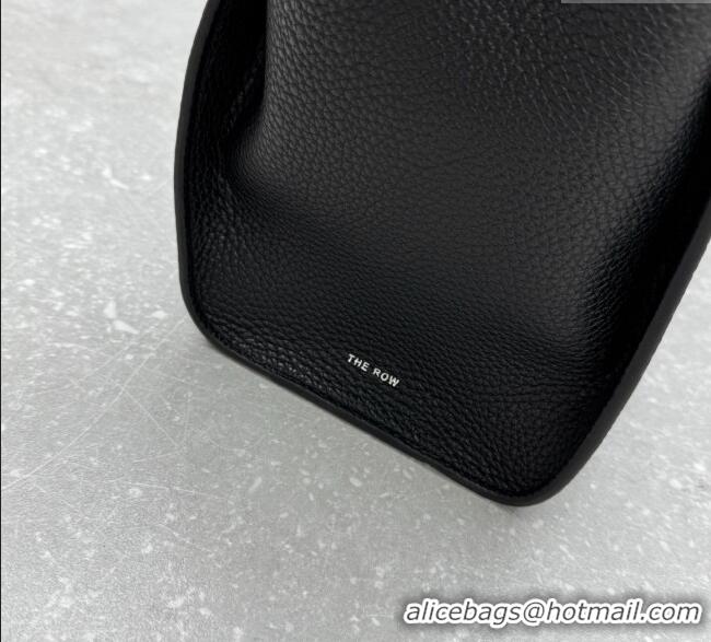Top Grade The Row Marlo 12 Bag in Grained Leather 1895 Black 2025