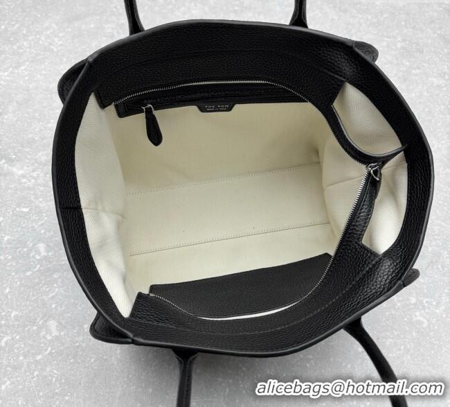 Top Grade The Row Marlo 12 Bag in Grained Leather 1895 Black 2025