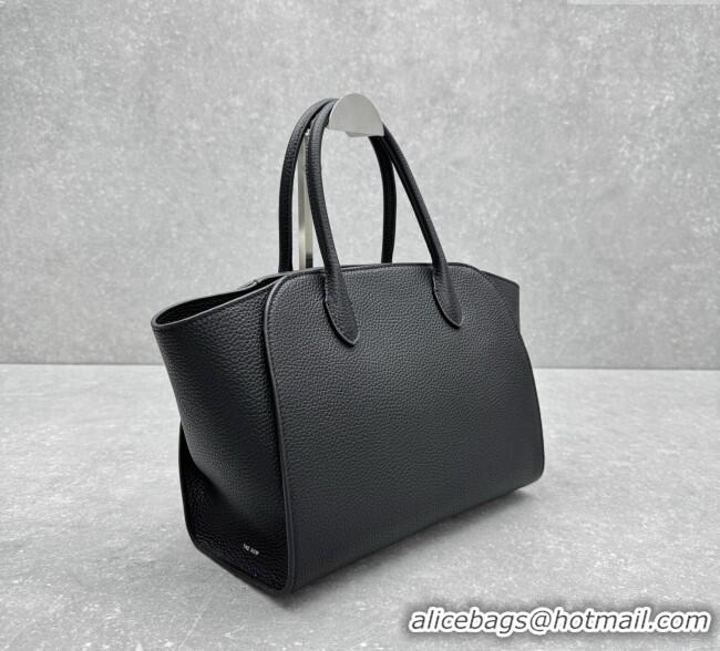 Top Grade The Row Marlo 12 Bag in Grained Leather 1895 Black 2025