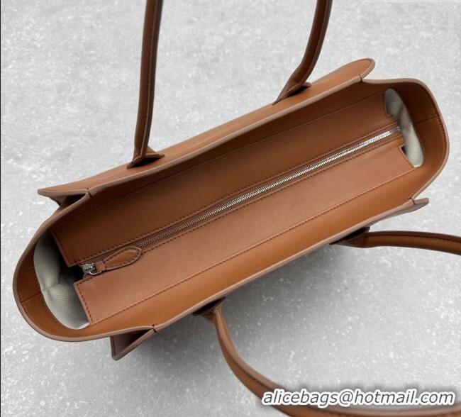 Famous Brand The Row Marlo 14 Bag in Calfskin Leather 1895 Light Brown 2025