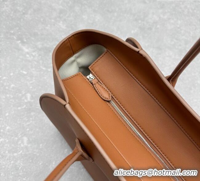 Famous Brand The Row Marlo 14 Bag in Calfskin Leather 1895 Light Brown 2025