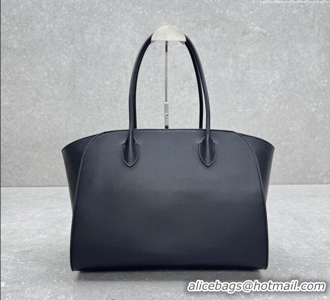 Good Looking The Row Marlo 14 Bag in Calfskin Leather 1895 Black 2025