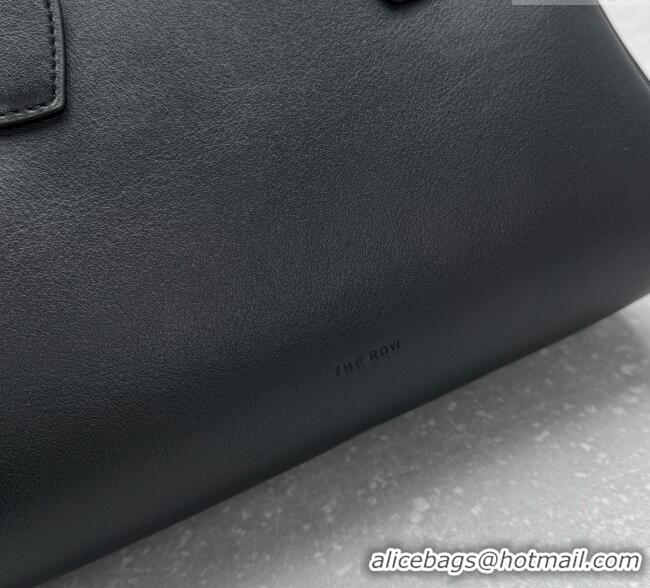 Famous Brand The Row India 10.00 Top Handle Bag in Smooth Leather 1740 Black 2025