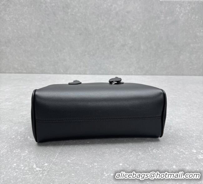 Famous Brand The Row India 10.00 Top Handle Bag in Smooth Leather 1740 Black 2025