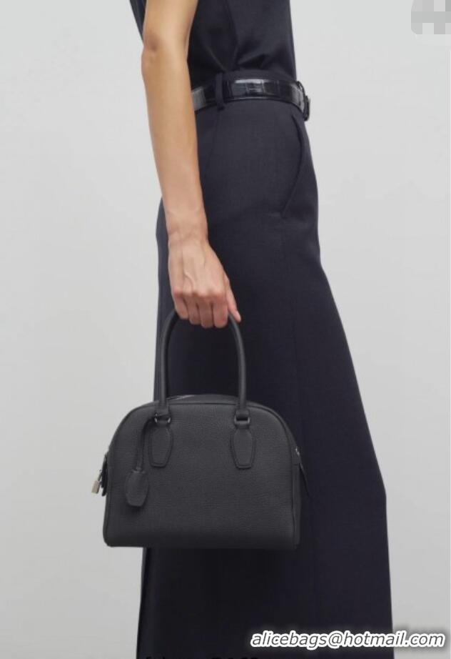 Well Crafted The Row India 10.00 Top Handle Bag in Smooth Leather 1740 Coffee Brown 2025