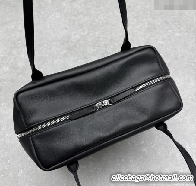 Classic Specials The Row Henri Shoulder Bag in Smooth Leather 1884 Black 2025