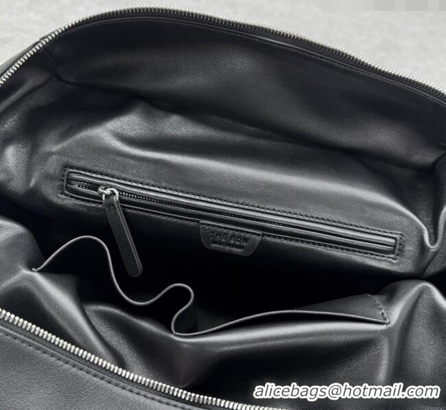 Classic Specials The Row Henri Shoulder Bag in Smooth Leather 1884 Black 2025
