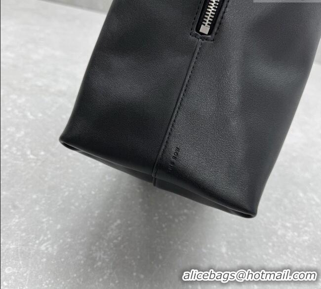 Classic Specials The Row Henri Shoulder Bag in Smooth Leather 1884 Black 2025