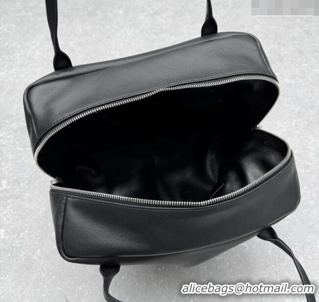 Classic Specials The Row Henri Shoulder Bag in Smooth Leather 1884 Black 2025