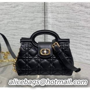 Buy Discount Dior Jolie Top Handle Mini Bag S3123 Black 2025