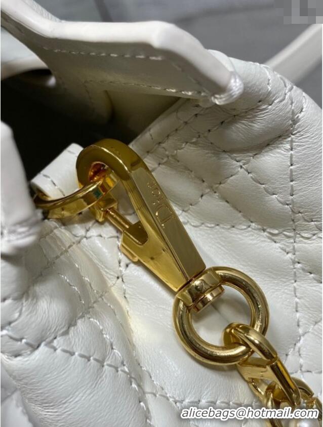 Super Quality Dior Jolie Top Handle Mini Bag S3123 White 2025