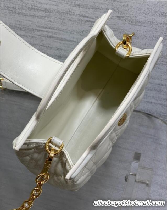 Super Quality Dior Jolie Top Handle Mini Bag S3123 White 2025