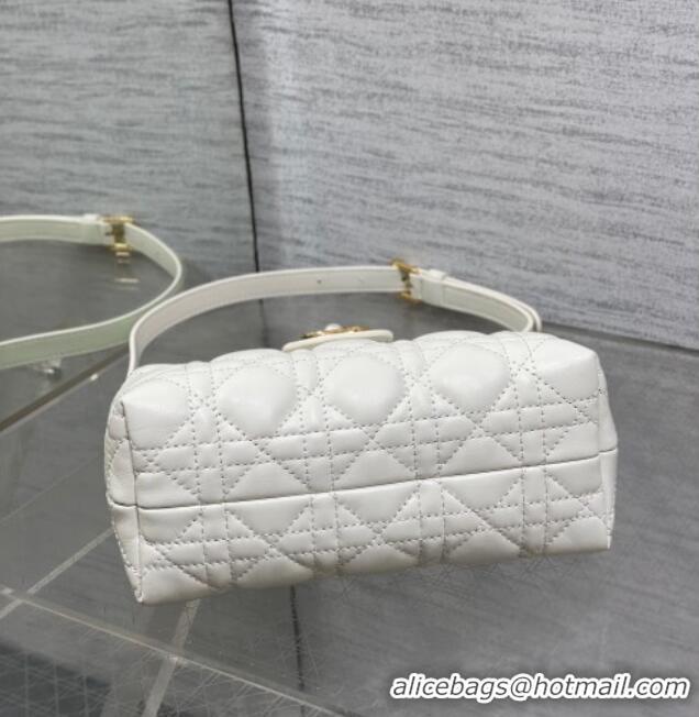 Super Quality Dior Jolie Top Handle Mini Bag S3123 White 2025