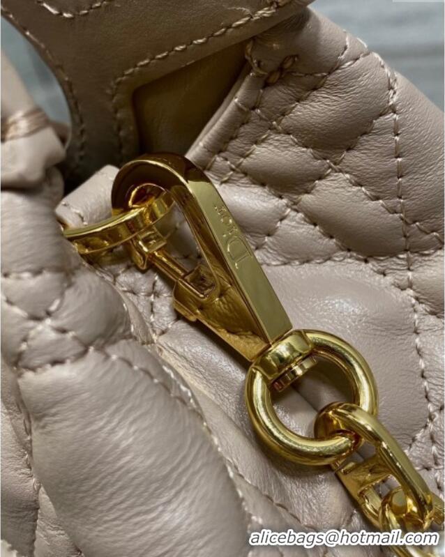 Top Grade Dior Jolie Top Handle Mini Bag S3123 Powder Beige 2025