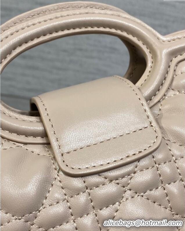 Top Grade Dior Jolie Top Handle Mini Bag S3123 Powder Beige 2025