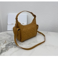 Well Crafted Dior Medium D-Dream Bag in Macrocannage Lambskin Gold-Tone M6323 2025
