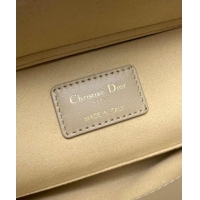 New Design Dior Lady D-Joy Medium Bag in Cannage Lambskin M9250 Beige 2025