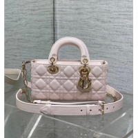 Good Product Dior Lady D-Joy Small Bag in Cannage Lambskin M9250 Light Pink 2025