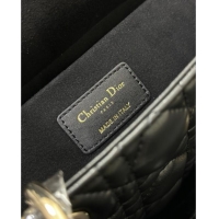 Promotional Dior Lady D-Joy Small Bag in Cannage Lambskin M9250 Black/Gold 2025