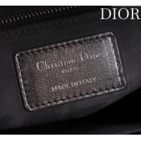 Discount Dior Small Lady My ABCDior Bag in Cannage Lambskin M0538 Dark Grey 2025
