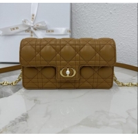 Well Crafted Dior Jolie East-West Bag in Cannage Lamb Leather and Flat Cannage Calfskin S3117 Gold-Tone 2025