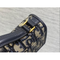 Low Cost Dior Miss Montaigne Mini Bag in Blue Dior Oblique Jacquard D0806 2025