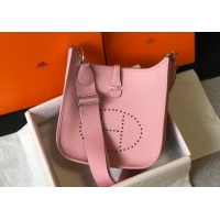 Good Taste Hermes Evelyne Bag 29cm in Togo Calfskin Leather HB29 Cream Shake Pink 2025
