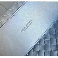 Best Price Bottega Veneta Medium Andiamo Top Handle Bag in Intrecciato Leather 743572 Thounder Grey 2025