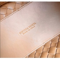Best Luxury Bottega Veneta Medium Andiamo Top Handle Bag in Intrecciato Leather 743572 Light Brown 2025